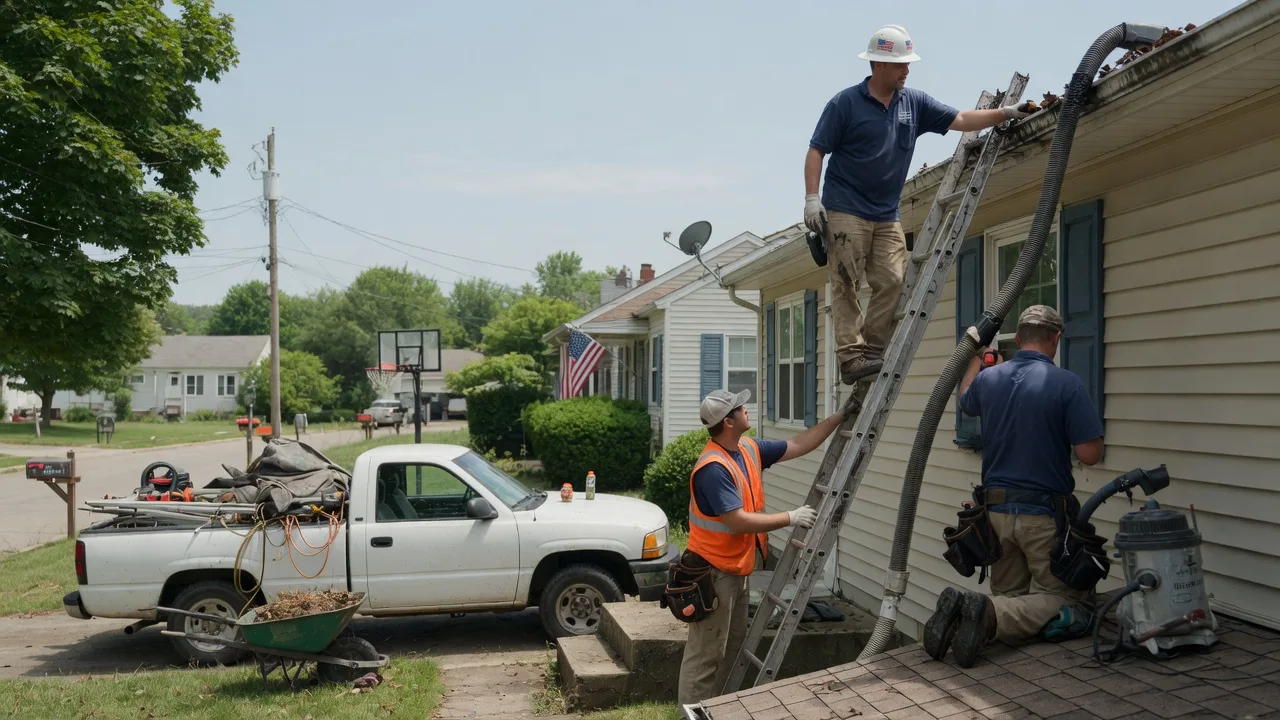 Gutter Installation in Sarahsville, OH near me